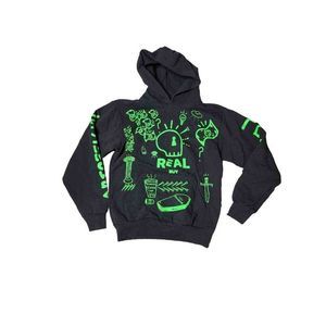 Real Buy Troubled Andrew Gucci Ghost streetwear pullover hoodie